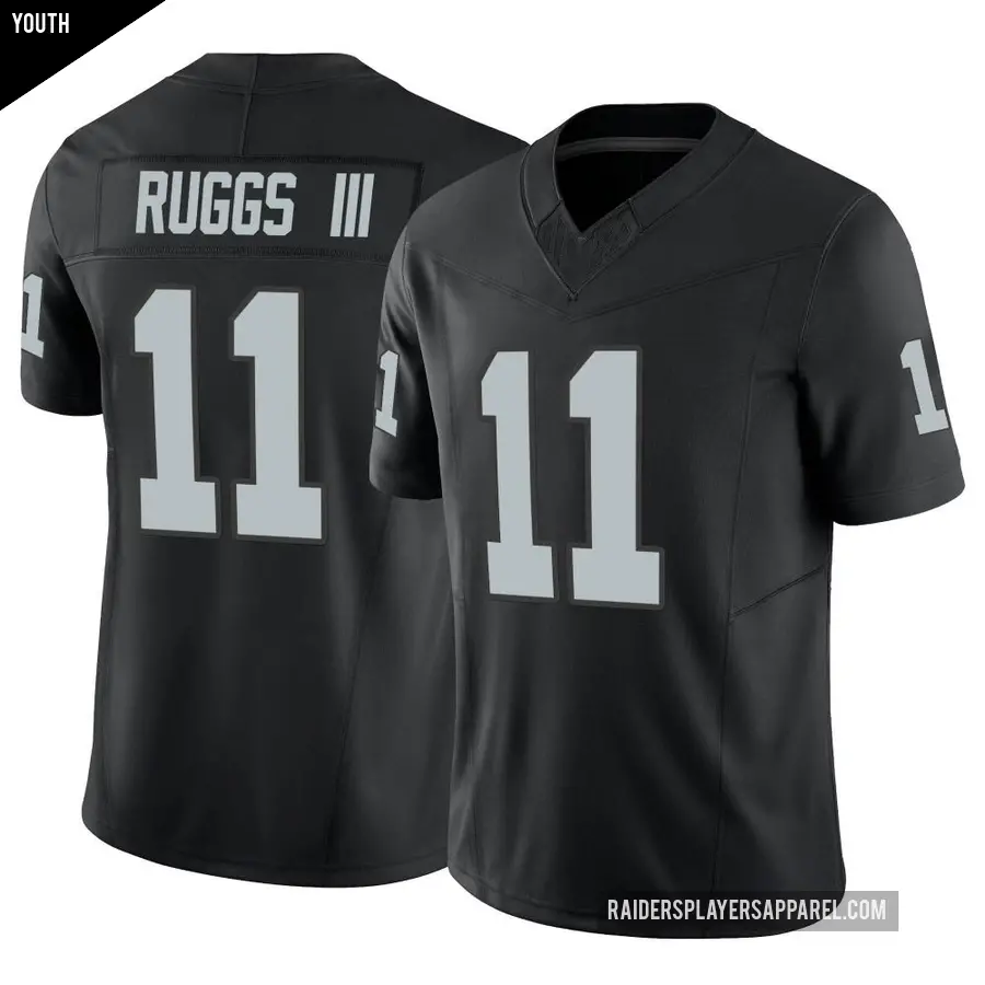 Youth Las Vegas Raiders ＃11 Henry Ruggs III Black Limited Vapor F.U.S.E. Jersey
