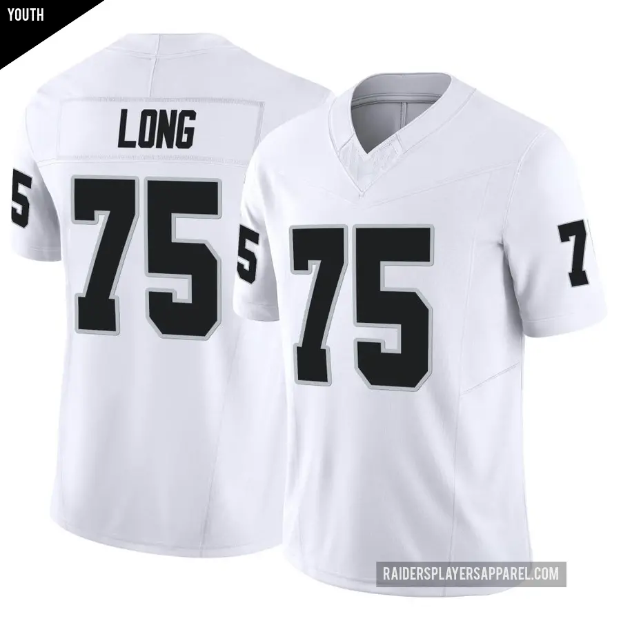 Youth Las Vegas Raiders ＃75 Howie Long White Limited Vapor F.U.S.E. Jersey
